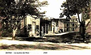 Batna - Justice de Paix - 1920